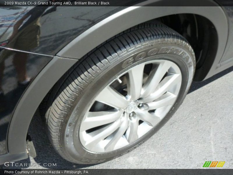 Brilliant Black / Black 2009 Mazda CX-9 Grand Touring AWD