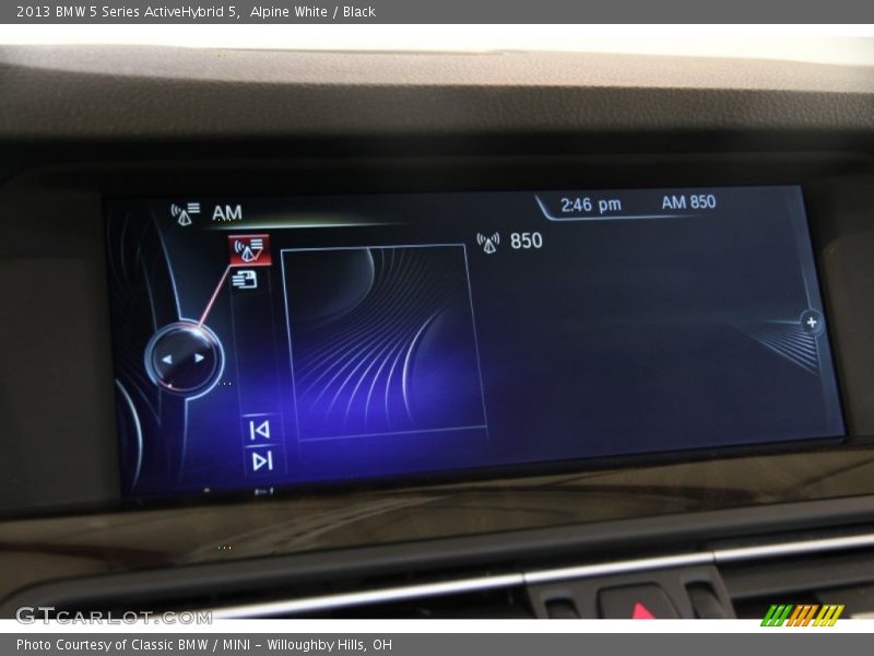 Controls of 2013 5 Series ActiveHybrid 5