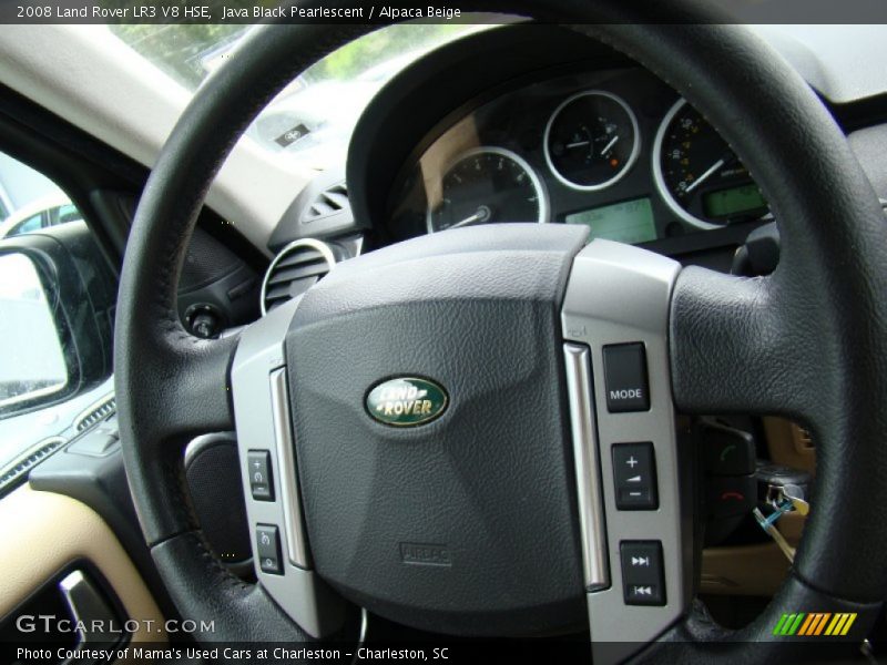 Java Black Pearlescent / Alpaca Beige 2008 Land Rover LR3 V8 HSE