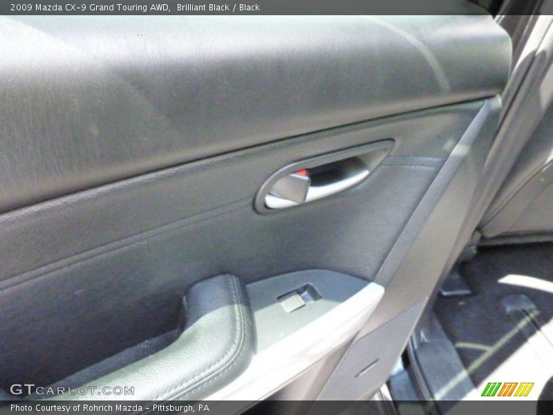 Brilliant Black / Black 2009 Mazda CX-9 Grand Touring AWD