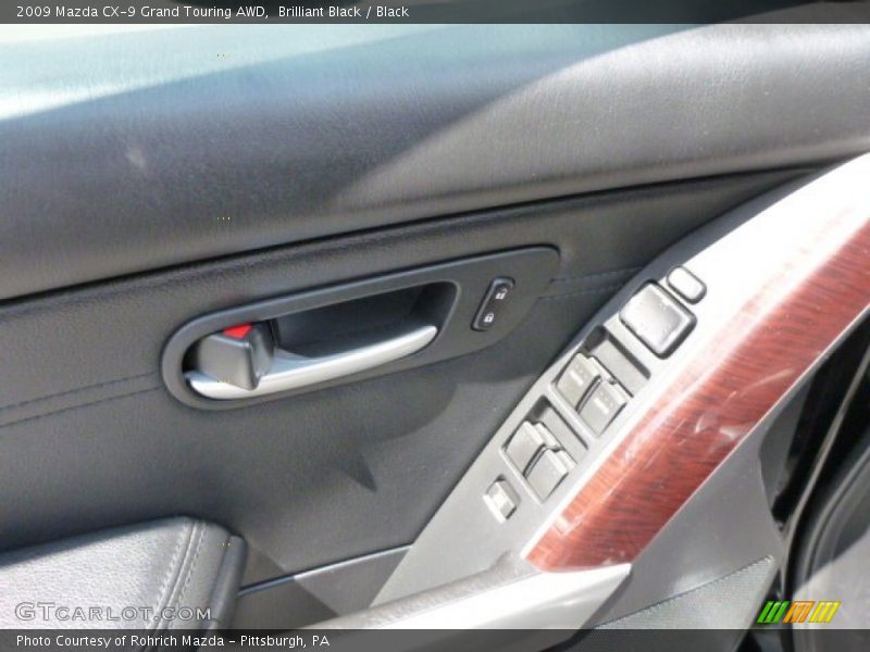 Brilliant Black / Black 2009 Mazda CX-9 Grand Touring AWD