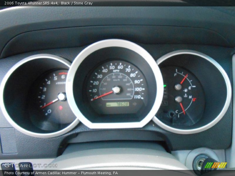 Black / Stone Gray 2006 Toyota 4Runner SR5 4x4