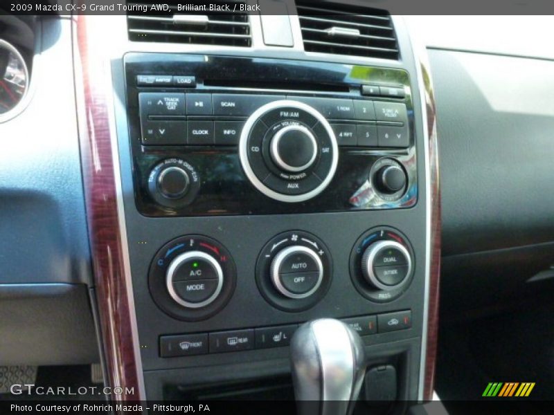 Brilliant Black / Black 2009 Mazda CX-9 Grand Touring AWD