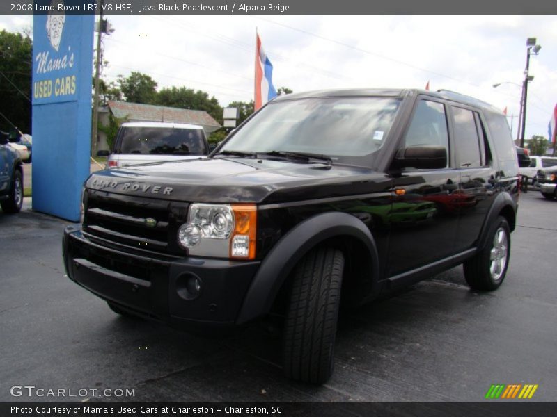 Java Black Pearlescent / Alpaca Beige 2008 Land Rover LR3 V8 HSE