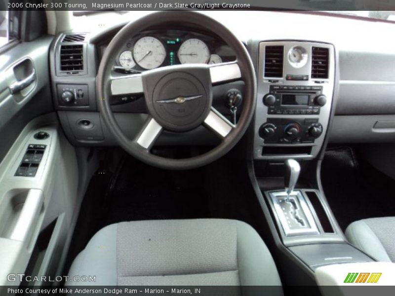 Magnesium Pearlcoat / Dark Slate Gray/Light Graystone 2006 Chrysler 300 Touring