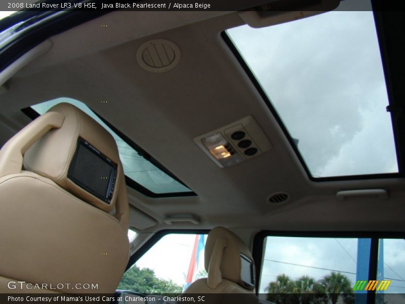 Java Black Pearlescent / Alpaca Beige 2008 Land Rover LR3 V8 HSE