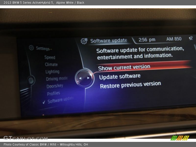 Alpine White / Black 2013 BMW 5 Series ActiveHybrid 5