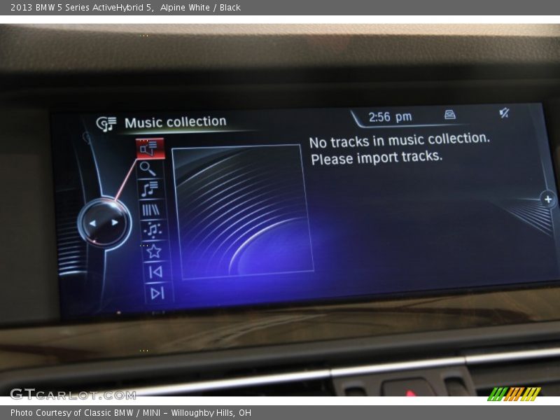 Alpine White / Black 2013 BMW 5 Series ActiveHybrid 5