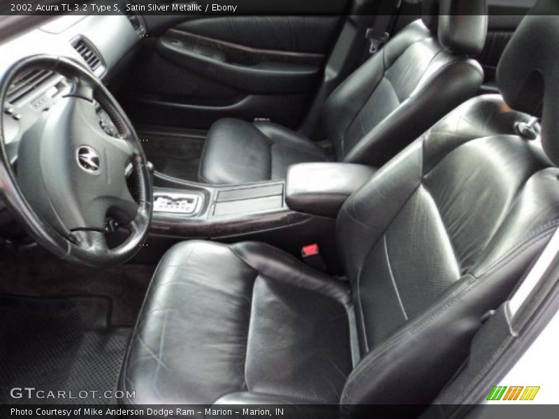 Satin Silver Metallic / Ebony 2002 Acura TL 3.2 Type S