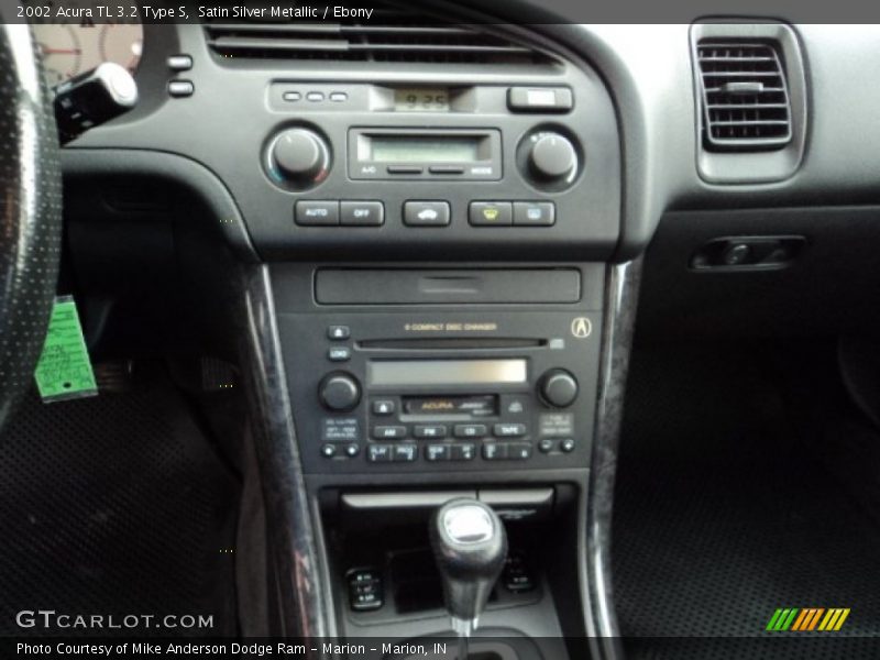Satin Silver Metallic / Ebony 2002 Acura TL 3.2 Type S