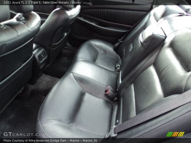 Satin Silver Metallic / Ebony 2002 Acura TL 3.2 Type S