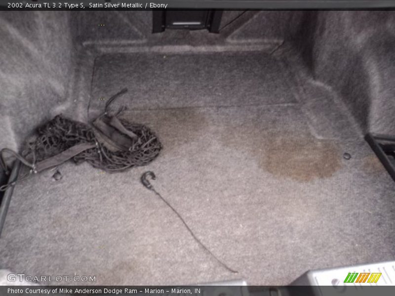 Satin Silver Metallic / Ebony 2002 Acura TL 3.2 Type S