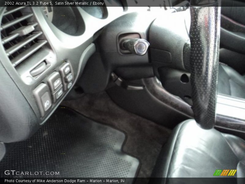 Satin Silver Metallic / Ebony 2002 Acura TL 3.2 Type S
