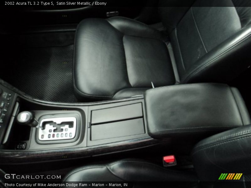 Satin Silver Metallic / Ebony 2002 Acura TL 3.2 Type S
