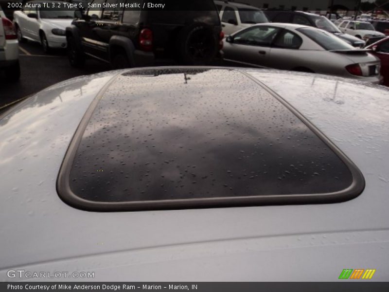 Satin Silver Metallic / Ebony 2002 Acura TL 3.2 Type S