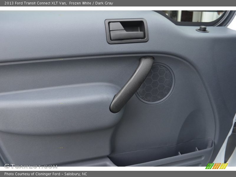 Frozen White / Dark Gray 2013 Ford Transit Connect XLT Van