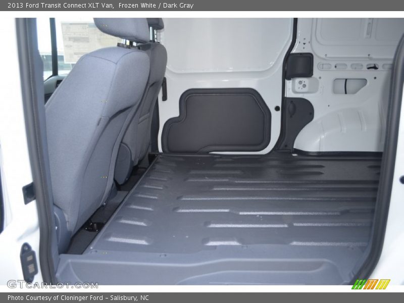 Frozen White / Dark Gray 2013 Ford Transit Connect XLT Van