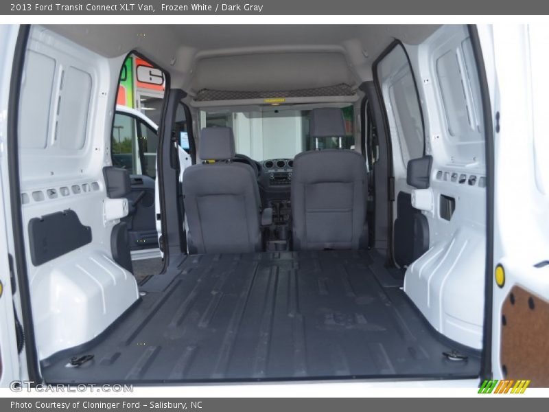 Frozen White / Dark Gray 2013 Ford Transit Connect XLT Van