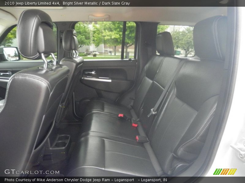 Bright Silver Metallic / Dark Slate Gray 2010 Jeep Liberty Limited 4x4