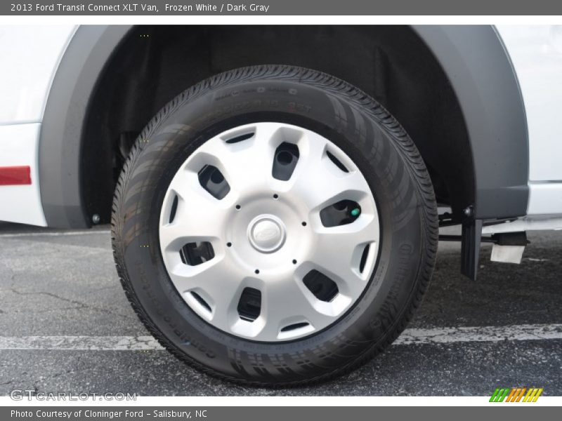 Frozen White / Dark Gray 2013 Ford Transit Connect XLT Van