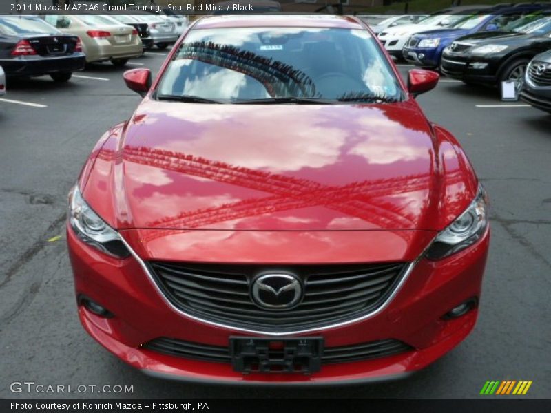 Soul Red Mica / Black 2014 Mazda MAZDA6 Grand Touring