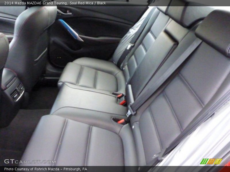 Soul Red Mica / Black 2014 Mazda MAZDA6 Grand Touring
