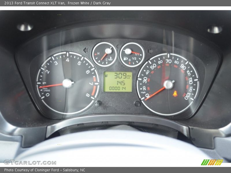  2013 Transit Connect XLT Van XLT Van Gauges