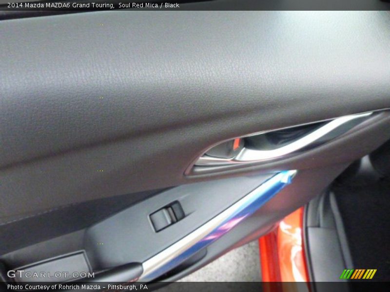 Soul Red Mica / Black 2014 Mazda MAZDA6 Grand Touring