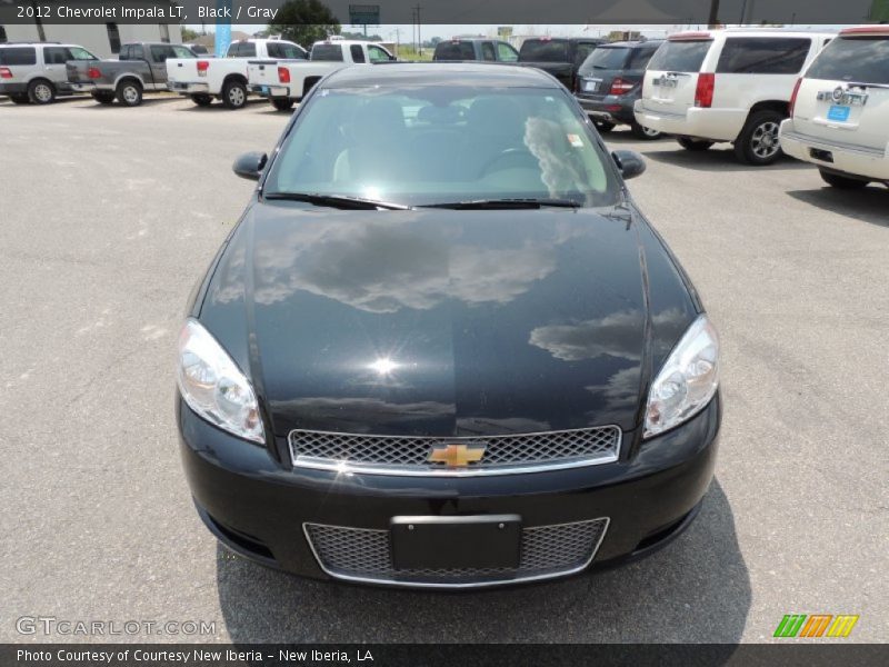 Black / Gray 2012 Chevrolet Impala LT