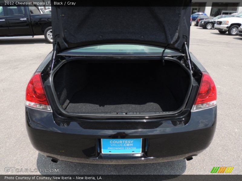 Black / Gray 2012 Chevrolet Impala LT