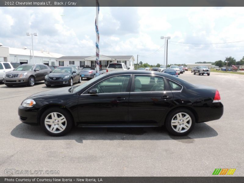 Black / Gray 2012 Chevrolet Impala LT