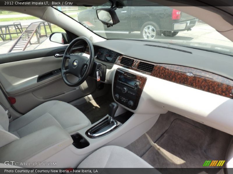 Black / Gray 2012 Chevrolet Impala LT