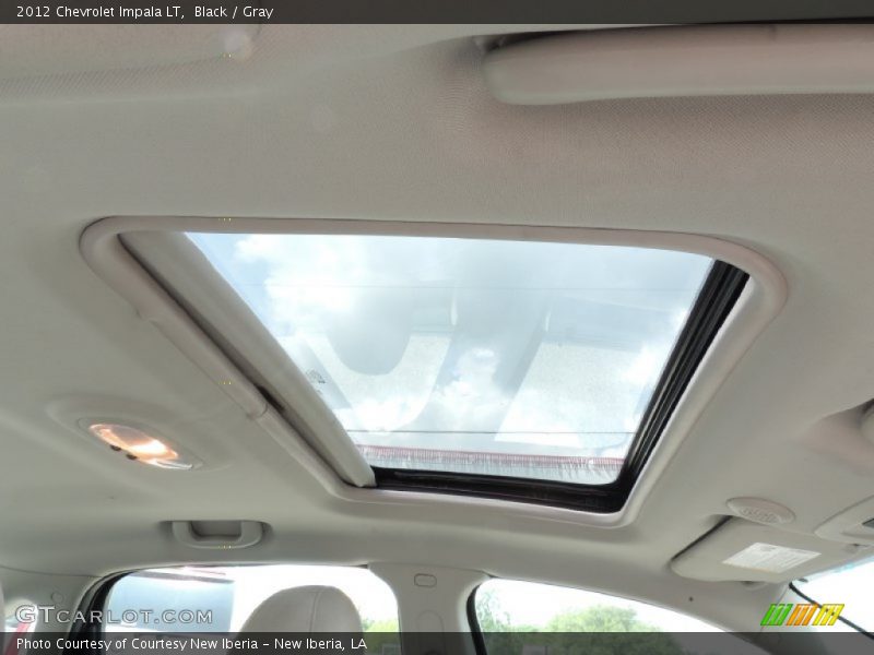Black / Gray 2012 Chevrolet Impala LT