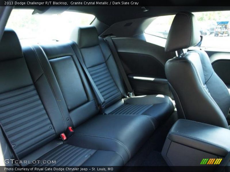 Granite Crystal Metallic / Dark Slate Gray 2013 Dodge Challenger R/T Blacktop