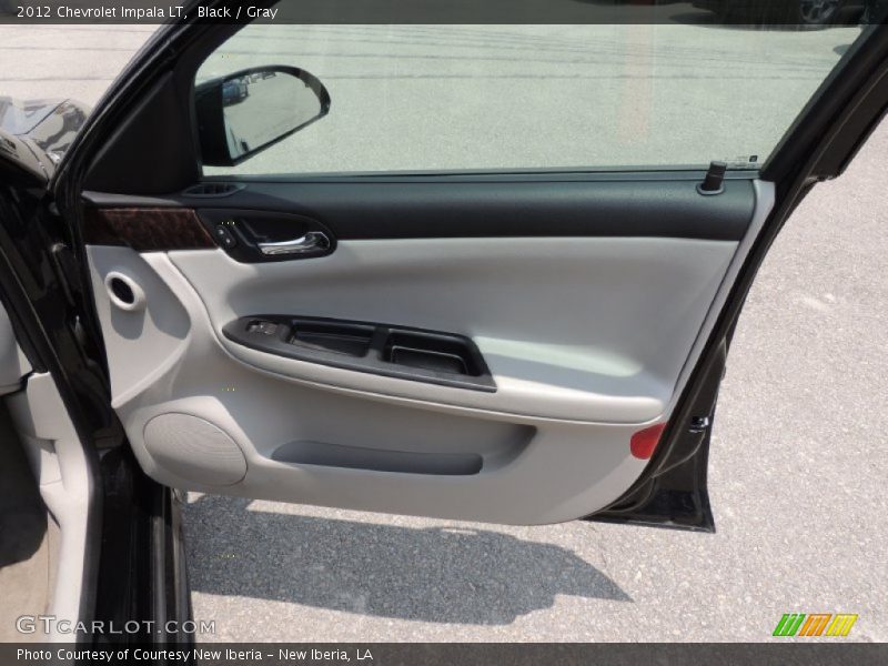 Black / Gray 2012 Chevrolet Impala LT