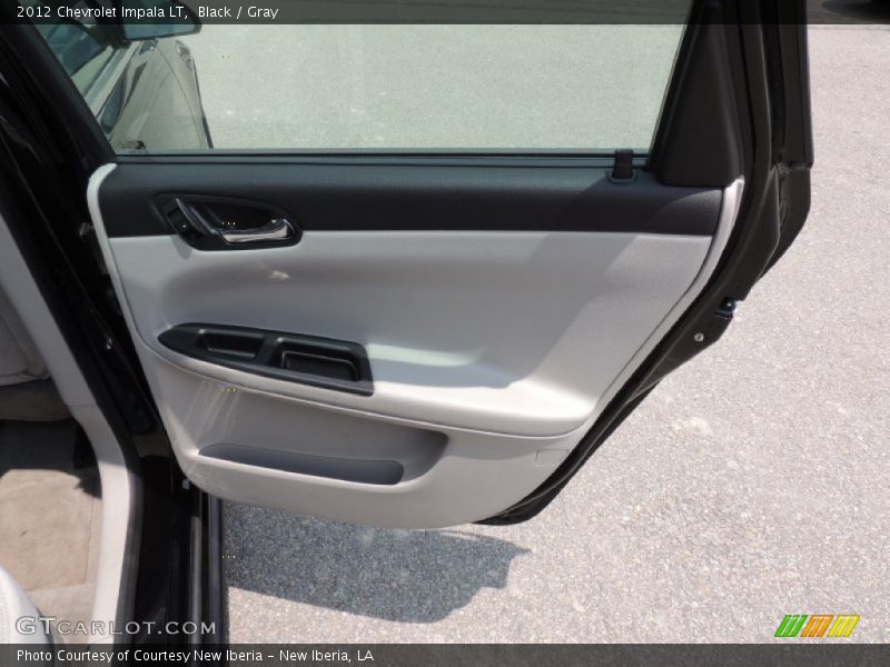 Black / Gray 2012 Chevrolet Impala LT