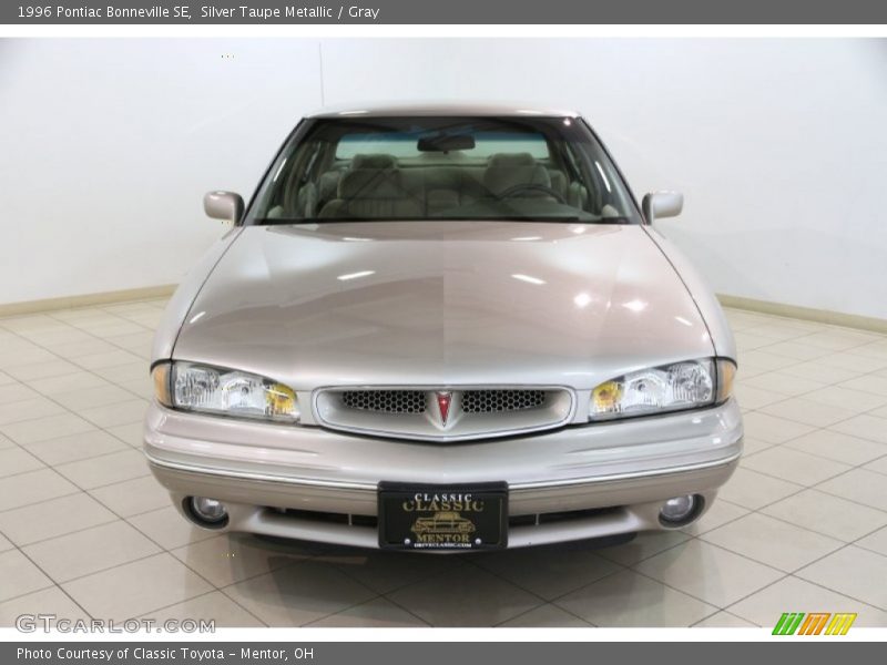 Silver Taupe Metallic / Gray 1996 Pontiac Bonneville SE