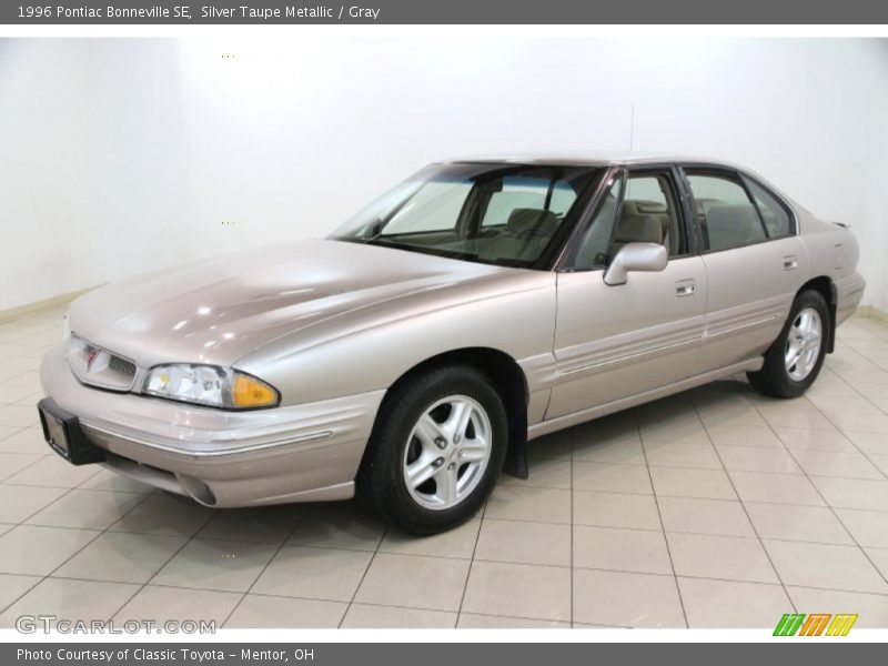 Silver Taupe Metallic / Gray 1996 Pontiac Bonneville SE