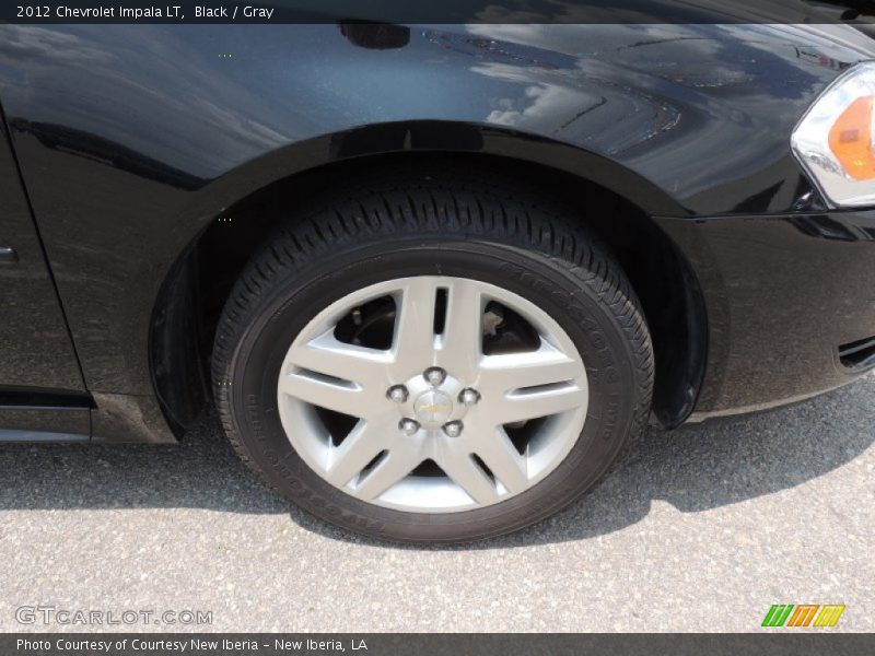 Black / Gray 2012 Chevrolet Impala LT