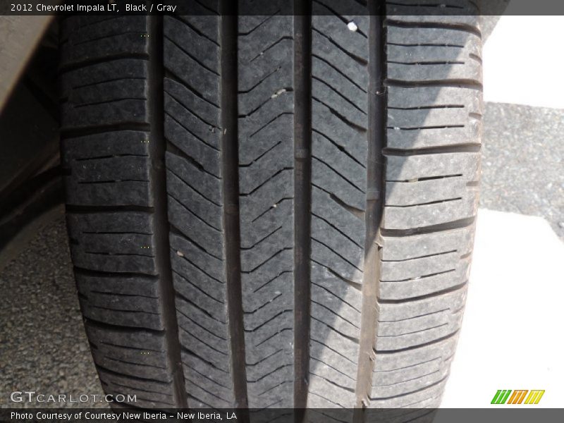 Black / Gray 2012 Chevrolet Impala LT