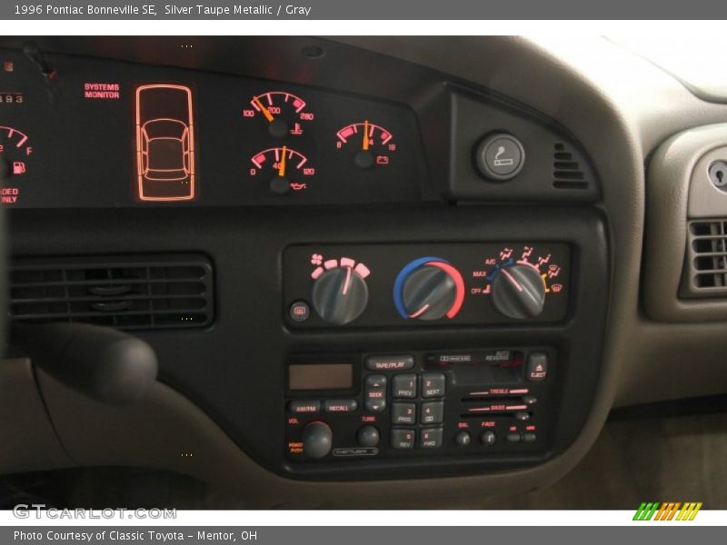 Silver Taupe Metallic / Gray 1996 Pontiac Bonneville SE