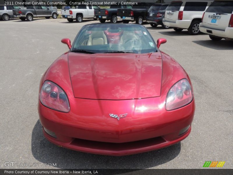 Crystal Red Tintcoat Metallic / Cashmere 2011 Chevrolet Corvette Convertible