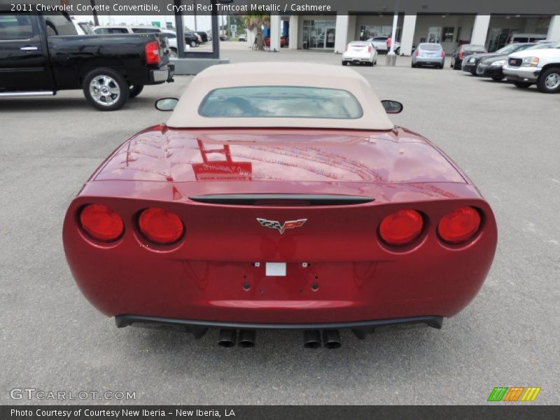 Crystal Red Tintcoat Metallic / Cashmere 2011 Chevrolet Corvette Convertible