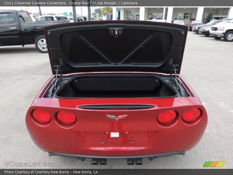 Crystal Red Tintcoat Metallic / Cashmere 2011 Chevrolet Corvette Convertible