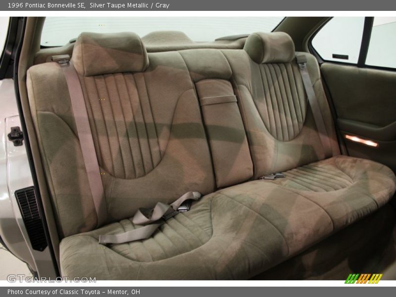 Silver Taupe Metallic / Gray 1996 Pontiac Bonneville SE