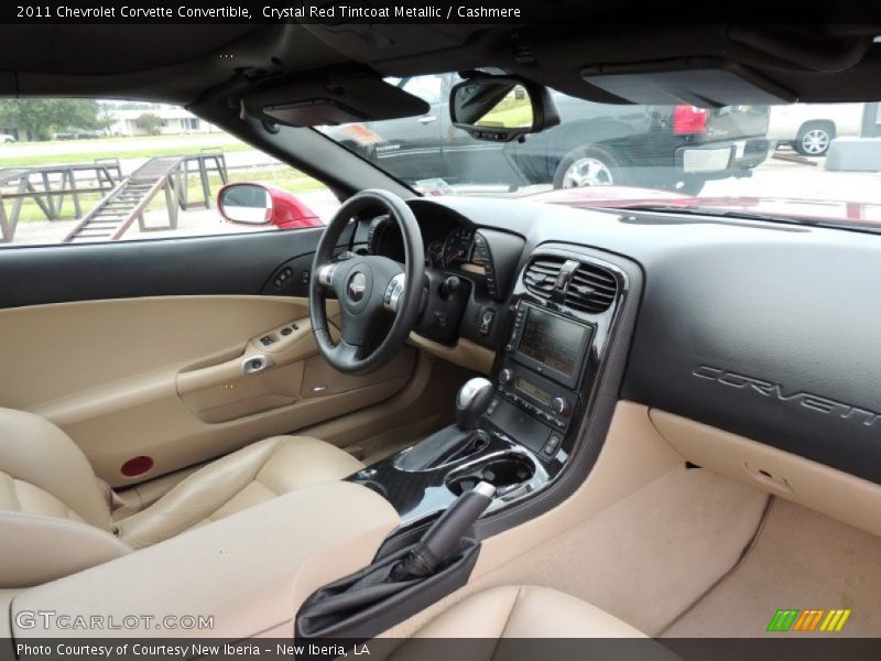 Crystal Red Tintcoat Metallic / Cashmere 2011 Chevrolet Corvette Convertible