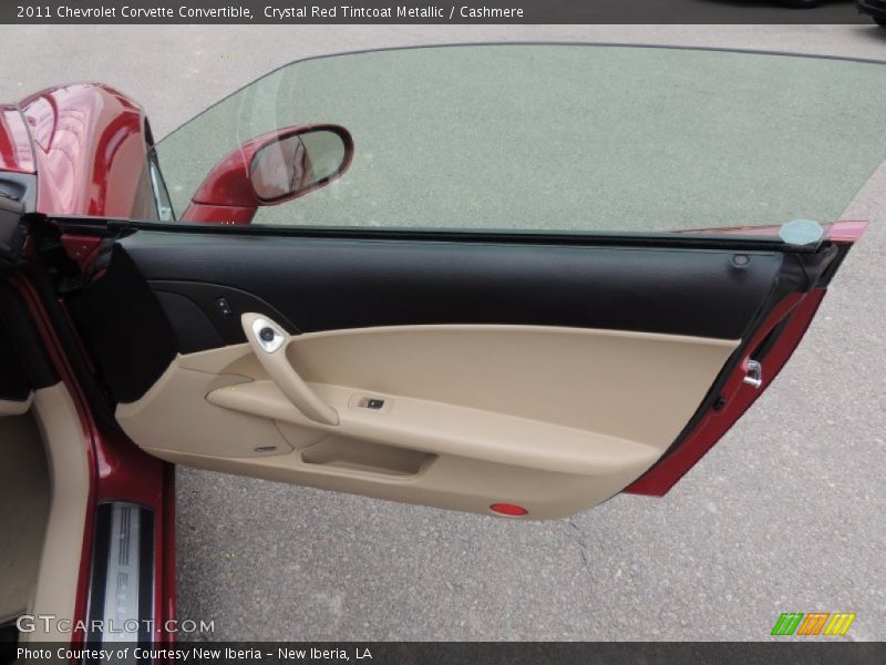 Crystal Red Tintcoat Metallic / Cashmere 2011 Chevrolet Corvette Convertible
