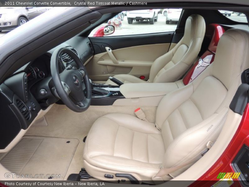  2011 Corvette Convertible Cashmere Interior