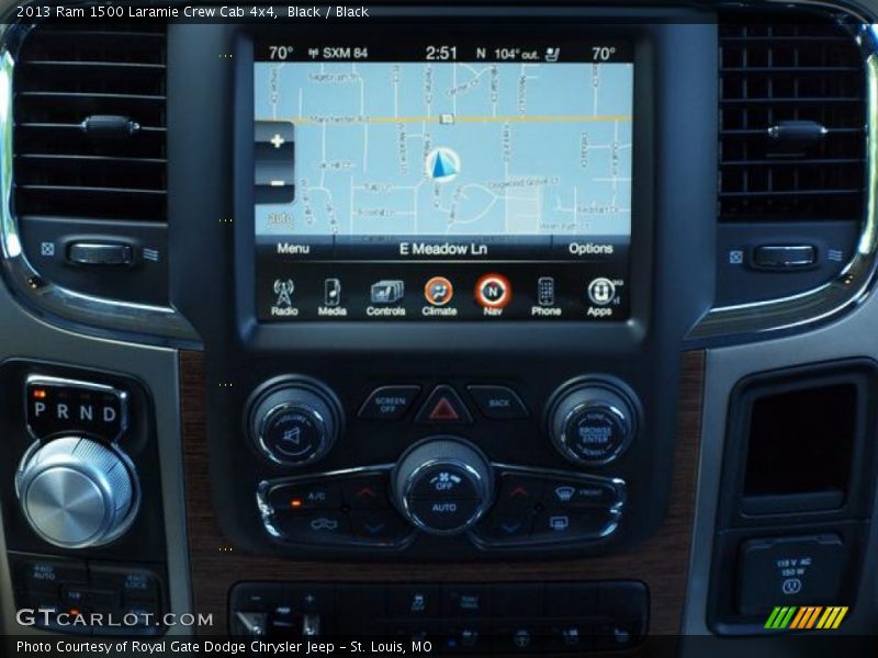 Black / Black 2013 Ram 1500 Laramie Crew Cab 4x4