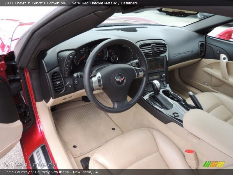 Cashmere Interior - 2011 Corvette Convertible 